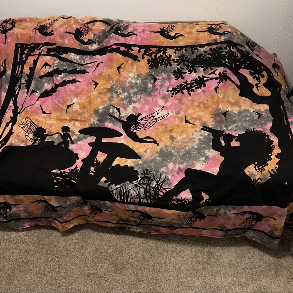 Large Fairy Tapestry